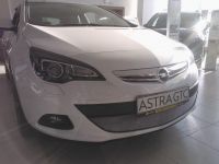 Защита радиатора Opel Astra J GTC 2010- chrome