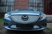 Защита радиатора Mazda 6 2013- chrome верх