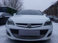 Защита радиатора Opel Astra J 2010-2012 chrome