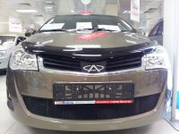 Защита радиатора Chery Bonus black (Фото 2)