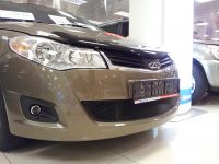 Защита радиатора Chery Bonus black (Фото 3)