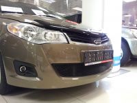 Защита радиатора Chery Bonus black (Фото 4)