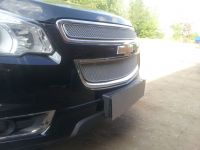 Защита радиатора Chevrolet Trailblazer 2013- chrome низ