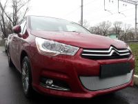 Защита радиатора Citroen C4 HB 2012- chrome (Фото 1)