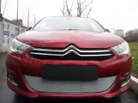 Защита радиатора Citroen C4 HB 2012- chrome