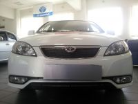 Защита радиатора Daewoo Gentra black (Фото 1)