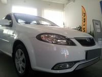 Защита радиатора Daewoo Gentra chrome (Фото 2)