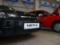 Защита радиатора Daewoo Nexia 2010- black (Фото 4)