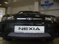 Защита радиатора Daewoo Nexia 2010- chrome (Фото 2)