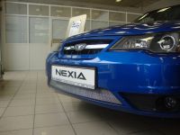 Защита радиатора Daewoo Nexia 2010- chrome (Фото 8)