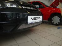 Защита радиатора Daewoo Nexia 2010- chrome (Фото 11)