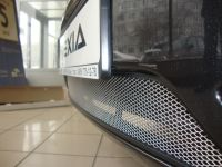 Защита радиатора Daewoo Nexia 2010- chrome (Фото 12)
