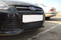 Защита радиатора Ford Focus III black (Фото 1)