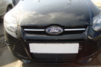 Защита радиатора Ford Focus III black (Фото 2)