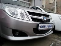 Защита радиатора Geely MK black (Фото 1)