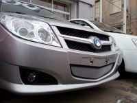 Защита радиатора Geely MK chrome (Фото 1)