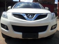 Защита радиатора Great Wall Hover H5 black верх (Фото 1)