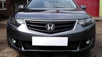 Защита радиатора Honda Accord VIII 2008-2011 black (Фото 2)