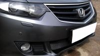 Защита радиатора Honda Accord VIII 2008-2011 black (Фото 3)