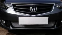 Защита радиатора Honda Accord VIII 2008-2011 chrome (Фото 1)