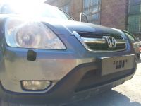 Защита радиатора Honda CR-V II 2003-2006 black (Фото 1)