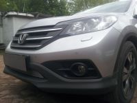Защита радиатора Honda CR-V IV 2012- 2.4 chrome (Фото 3)