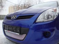 Защита радиатора Hyundai i20 2008- chrome (Фото 2)