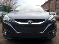 Защита радиатора Hyundai IX35 2010- black (Фото 1)