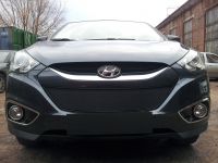 Защита радиатора Hyundai IX35 2010- black (Фото 2)
