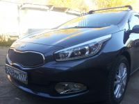 Защита радиатора KIA Ceed II 2010-2012 black (Фото 1)