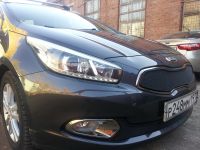 Защита радиатора KIA Ceed II 2010-2012 black (Фото 3)