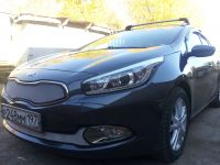 Защита радиатора KIA Ceed II 2010-2012 chrome (Фото 2)
