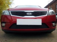 Защита радиатора KIA Ceed III 2012- black низ (Фото 1)