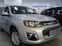 Защита радиатора Lada Kalina 2 (2 шт) chrome (Фото 3)