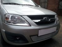 Защита радиатора Lada Largus chrome (Фото 1)