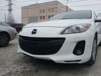 Защита радиатора Mazda 3 2011-2013 black (Фото 2)