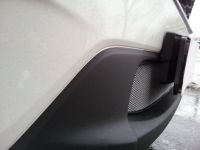Защита радиатора Mazda CX5 2012- chrome низ (Фото 2)