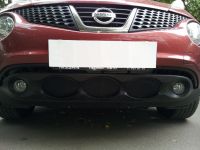 Защита радиатора Nissan Juke 2010- black (Фото 1)