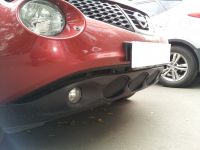 Защита радиатора Nissan Juke 2010- black (Фото 3)