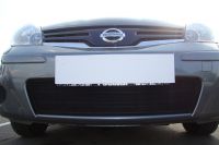 Защита радиатора Nissan Note 2009- black (Фото 5)