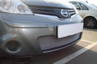 Защита радиатора Nissan Note 2009- chrome (Фото 1)
