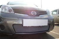 Защита радиатора Nissan Note 2009- chrome (Фото 4)