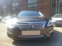 Защита радиатора Nissan Teana L33 2014- chrome (Фото 1)