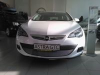 Защита радиатора Opel Astra J GTC 2010- chrome (Фото 2)