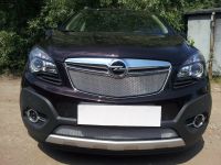 Защита радиатора Opel Mokka 2012- chrome верх