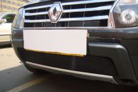 Защита радиатора Renault Duster black (Фото 1)