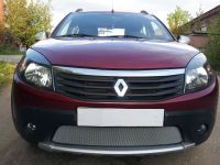 Защита радиатора Renault Sandero Stepway chrome (Фото 4)