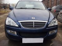 Защита радиатора Ssang Yong Kyron с 2006- black (Фото 4)