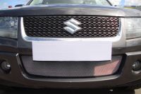 Защита радиатора Suzuki Grand Vitara 2008-2012 chrome (Фото 4)