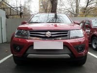 Защита радиатора Suzuki Grand Vitara 2012- chrome (Фото 2)